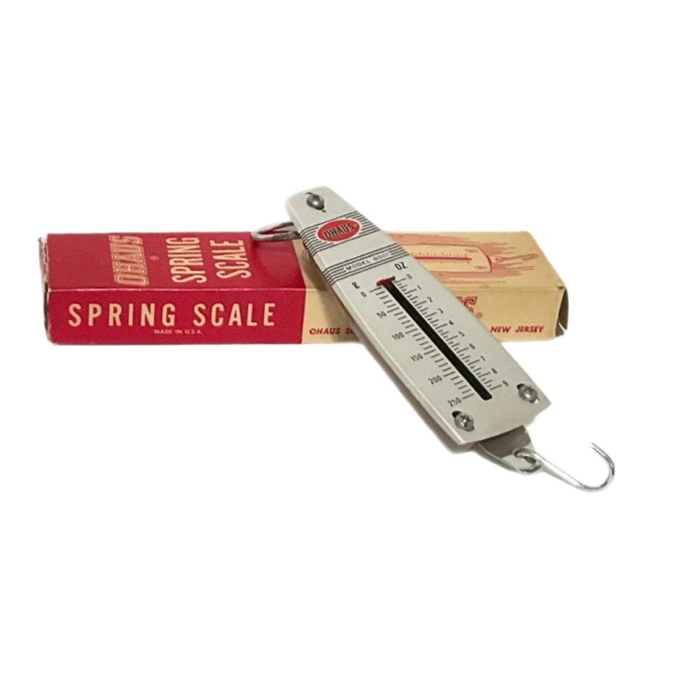 Ohaus Spring Scale Model 8001 in Original Box